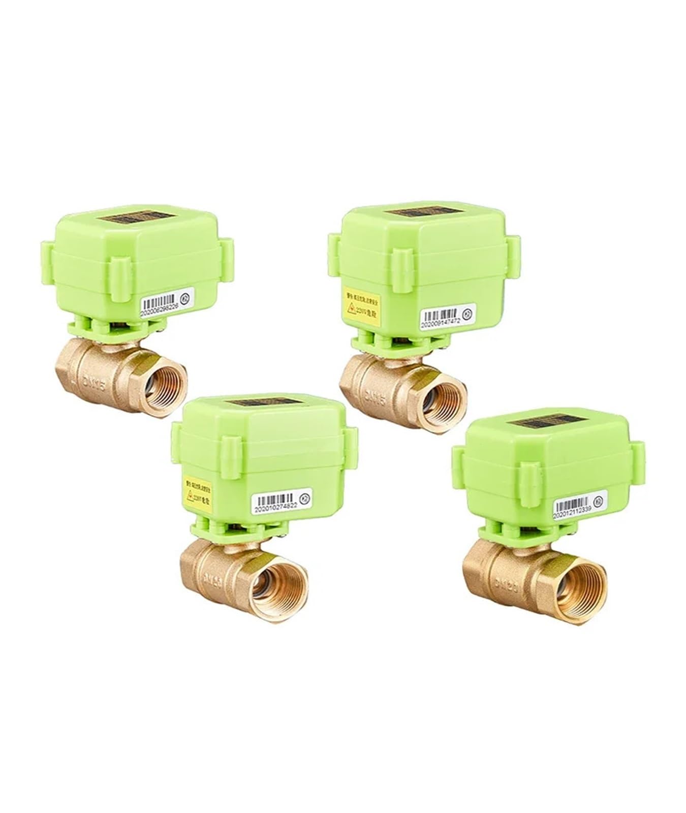 Huuoqiwy 36895 Motorized Ball Valve Brass Ball Valve With Drive 1/4" 3/8" 1/2" 3/4" 1" Ip65 Electric Ball Valve Water Valve Ac/Dc 12V 24V 220V(Dc24-Xy-03)