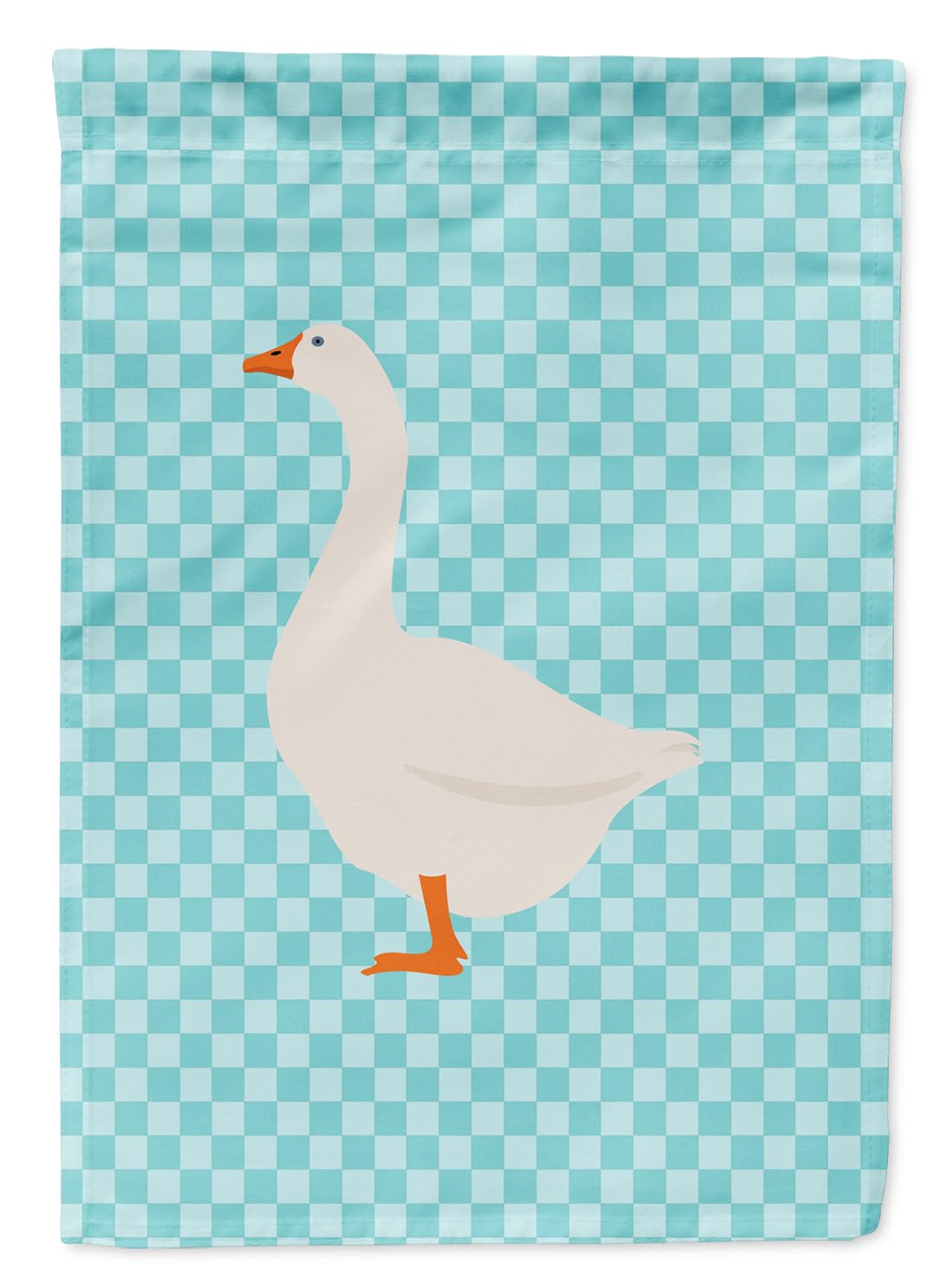 Drapeau de jardin oie pour raviver une pelouse terne avec un décor multicolore durable