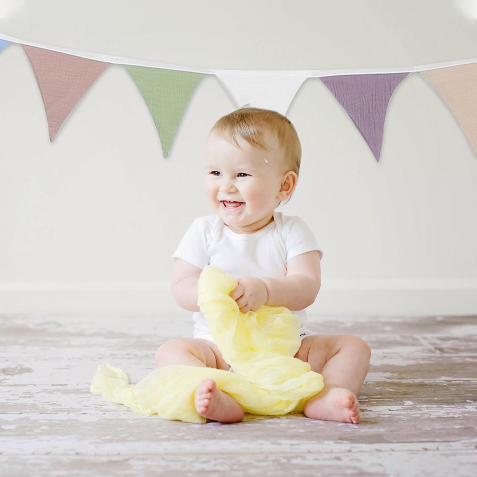 Ciieeo 4 Pezzi Baby Shower Triangolo Banner Ghirlanda Triangolo Appeso Bandierina Triangolo Decorativo Bandierina