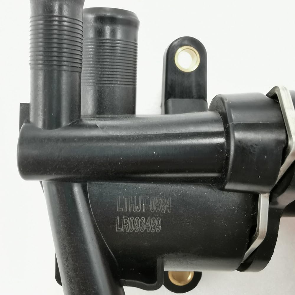 Obudowa termostatu z szyjką wodną Do LR093489 Separator płynu chłodzącego pasujący do Range Rover Evoque, pasuje Discovery 4 Sport JDE38626