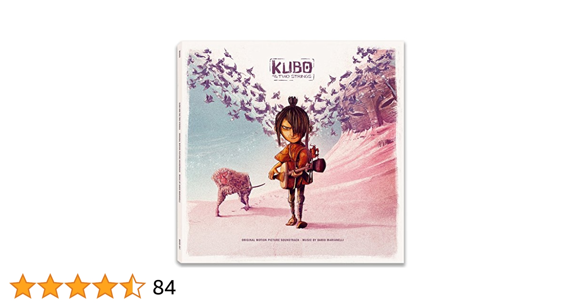 ポップス+ロック(洋楽) CD Dario Marianelli Kubo and the Two Strings Original Motion Picture Soundtrack WPCS13744 Warner Bros. /00110 Dario Marianelli – Kubo and the Two Strings - Original