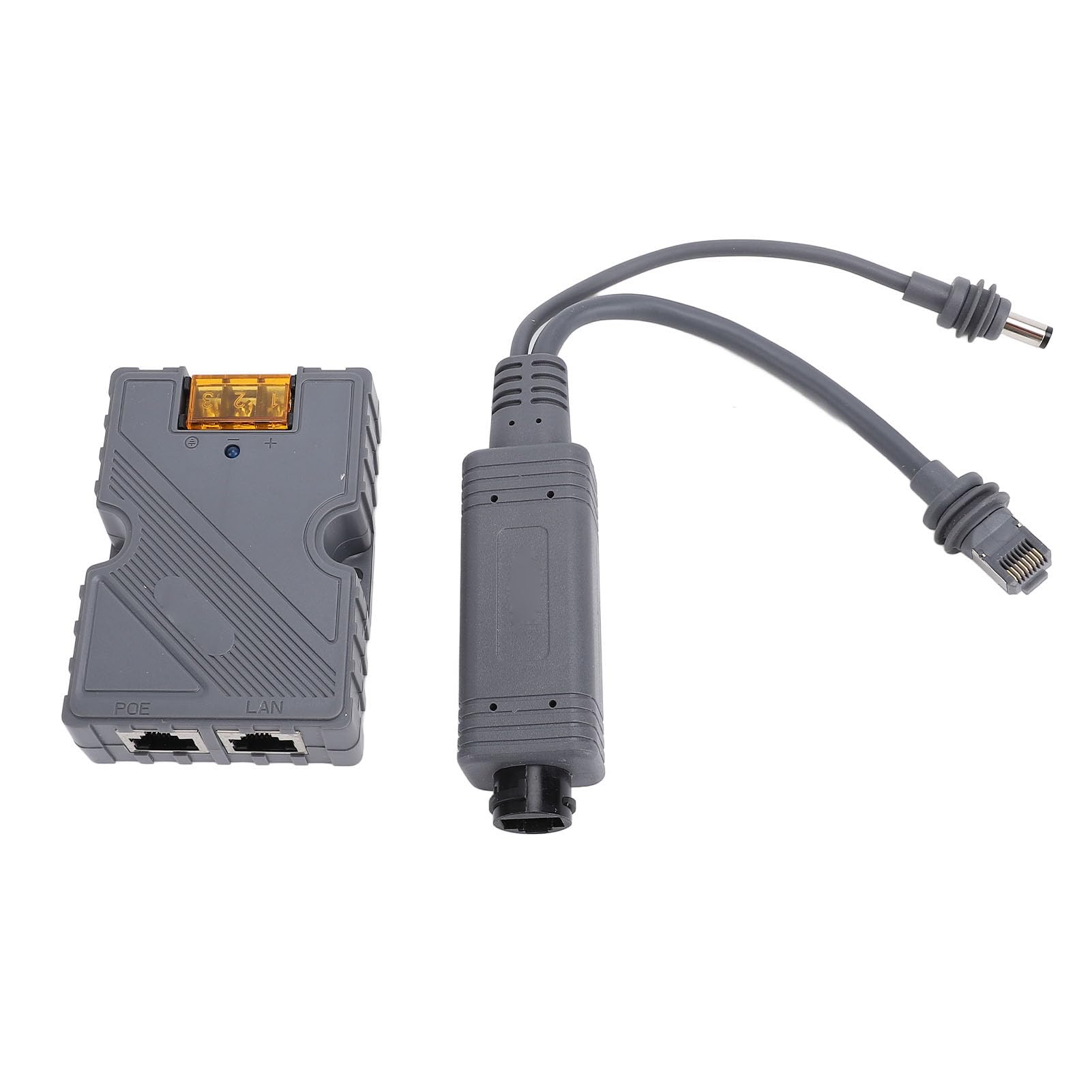 Oumefar Pasywny Wtryskiwacz PoE GigE o Mocy 150 W do Szybkiego Połączenia Sieciowego dla Urządzenia z minianteną, materiał ABSPin