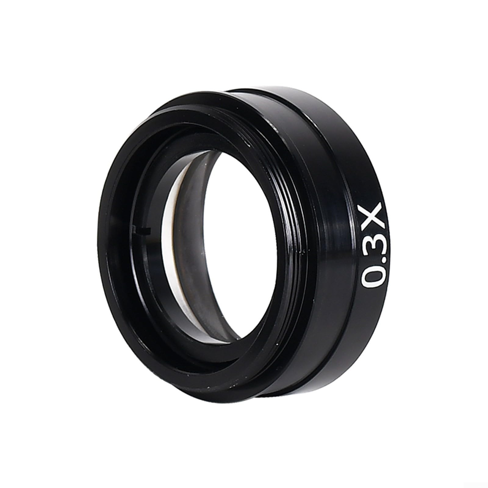 Barlowlinse für Stereomikroskop, 42 mm Befestigungsgewinde, Verstärkungsvergrößerung (0,5-fach)