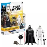 STAR WARS Darth Vader and Stormtrooper Action Figure Set - 2pk