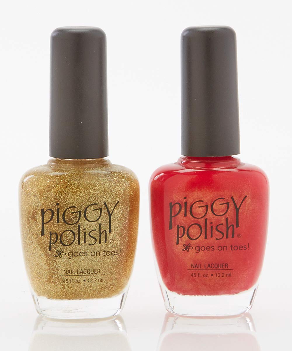 Piggy Polish Tinsel Toes & Yule Hear The Bells, Healthy