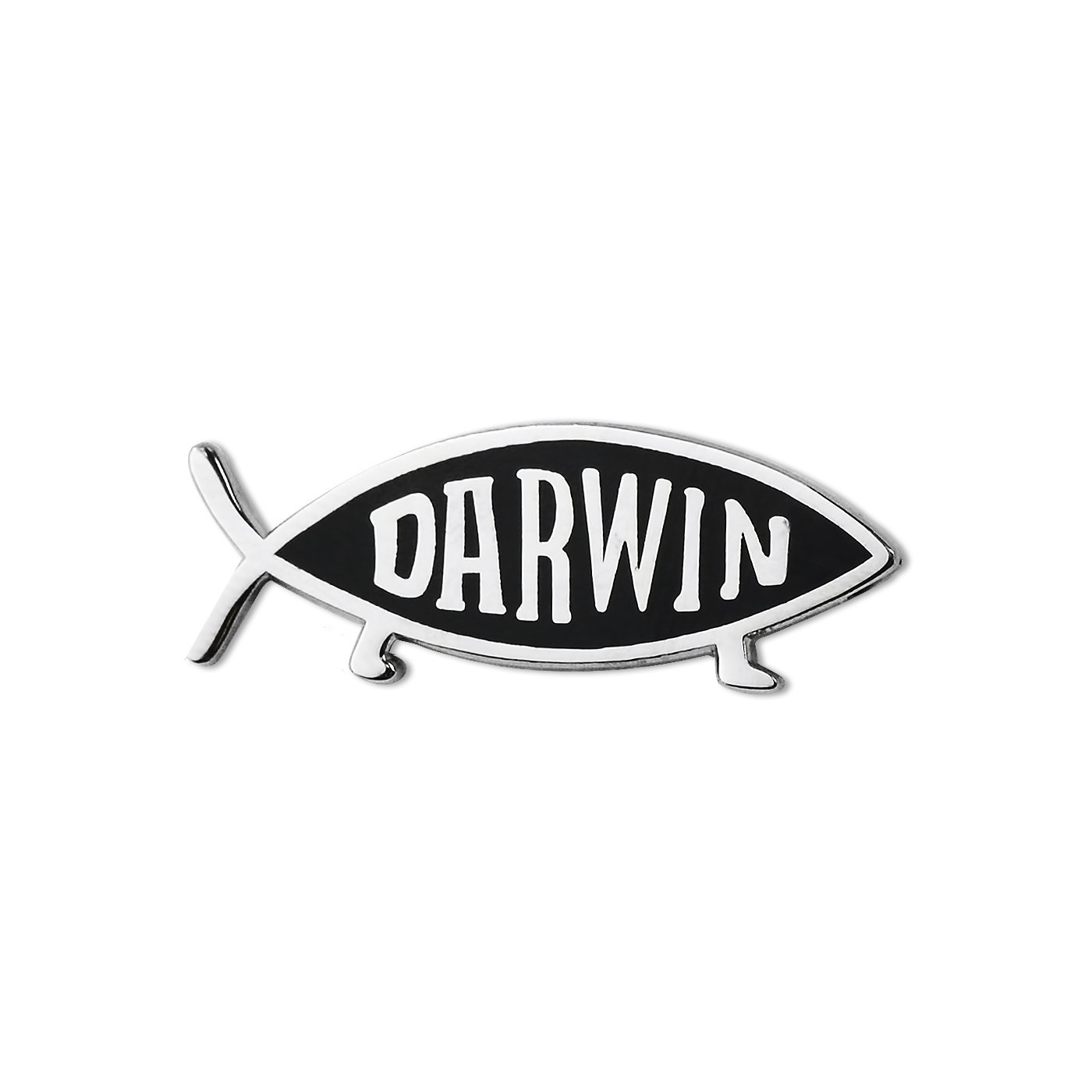 EvolveFISH Darwin Fish Lapel Pin