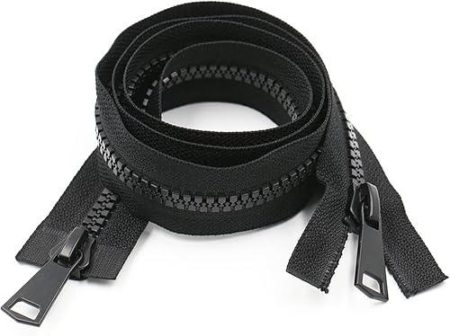 WANGCL 2pcs #8 36 Inch Two Way Separating Zipper Large Pl…
