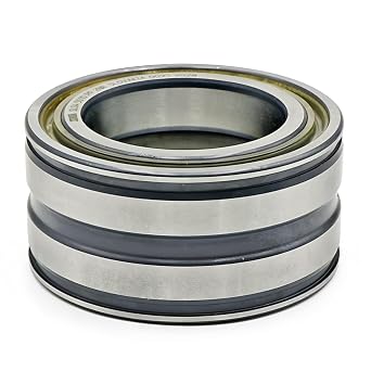INA SL045004-PP-2NR Cylindrical Roller Bearing Full complement Roller Set Two-Row Central Rib on Outer Ring 3 Ribs on Inner Ring Contact Seal on Both Sides Two retaining Rings Included SL045004
