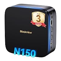 Blackview MP60 Mini PC W-11 Pro，Twin Lake N150 (Meglio di N95,3,6 GHz)