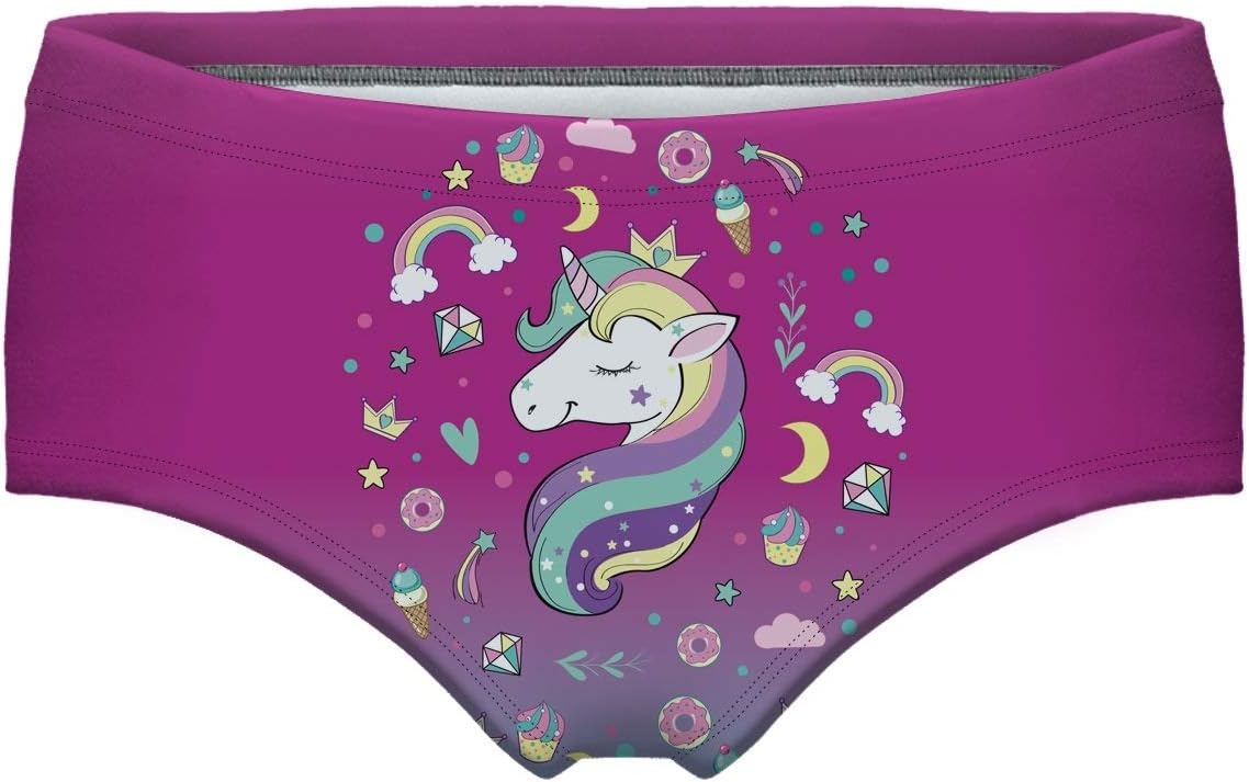ABDL DDLG Briefs Purple Unicorn Adult Baby Underwear