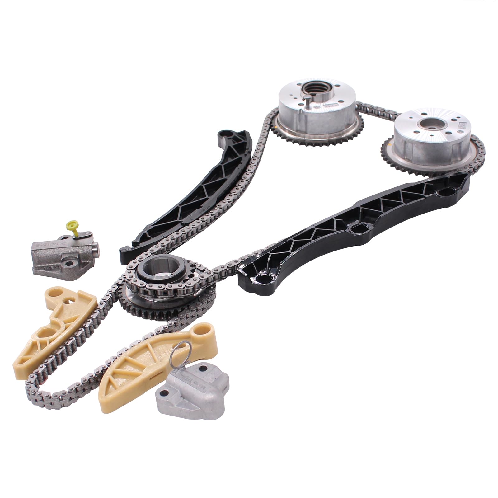 Photo 1 of ApplianPar Timing Chain kit with VVT Cam Gear for Hyundai Santa Fe Sport 2013-2016 Sonata 2011-2014 Tucson 2014-2015 Kia Optima 2011-2015 Sorento 2012-2018 Sportage 2011-2016 2.0 2.4