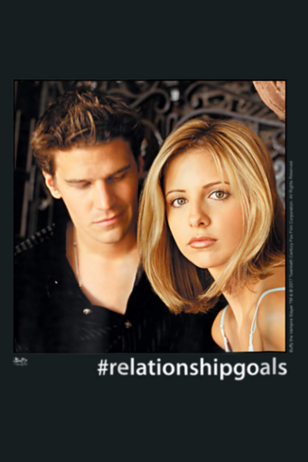 Buffy Buffy And Angel Goals: Notebook Planner -6x9 inch Daily Planner Journal, To Do List Notebook, Daily Organizer, 114 Pages