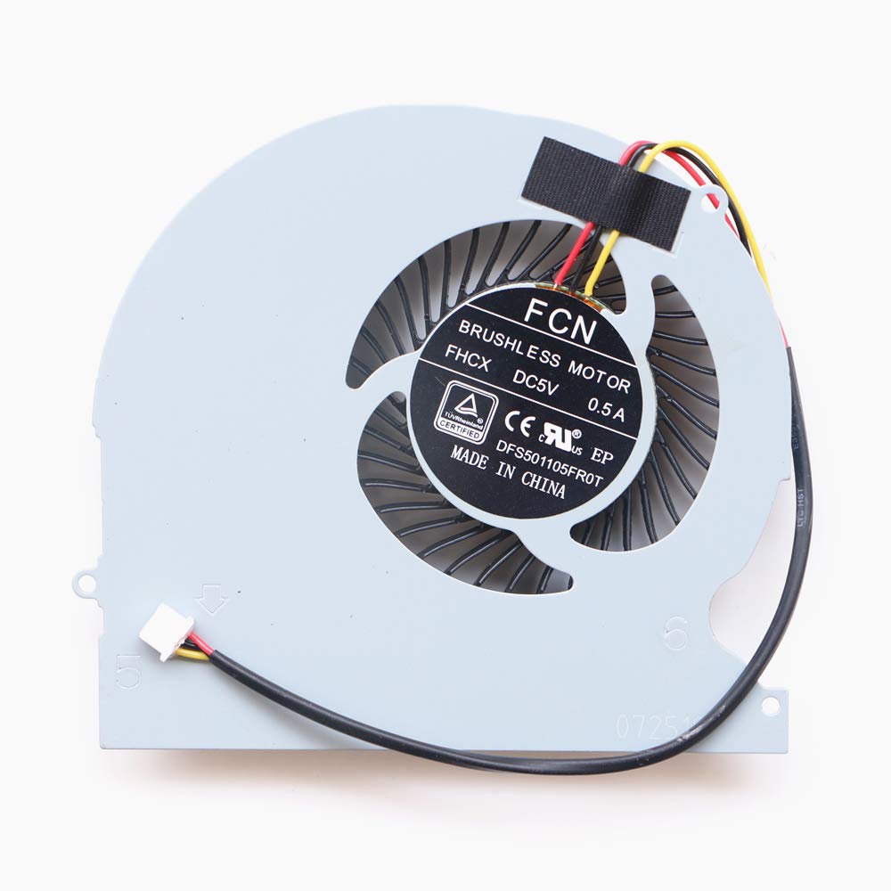 DXCCC Laptop Replacement Fan For Clevo P670RS P670RG P650RE P650RP P670HS P650HP Pro Gaming