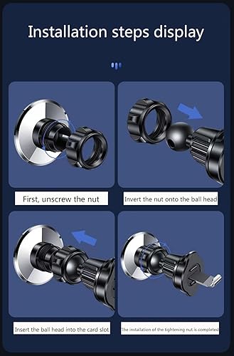 Miniatura 2 de Soporte magnético para teléfono para automóvil, compatibilidad universal, rotación de 360, tecnología estable y exquisita, se adapta a iPhone y