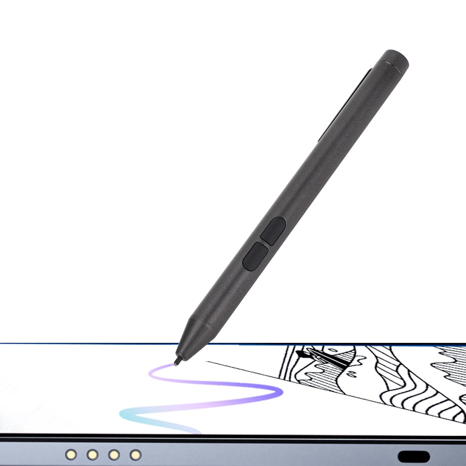 PN350M Active Stylus Pen, bolígrafos con lápiz óptico, bolígrafo táctil, Adecuado para Escribir y Dibujar en Dispositivos Digitales