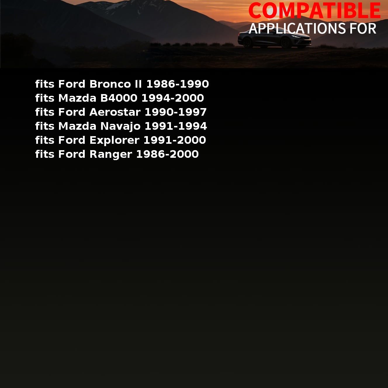 Engine Coolant Thermostat Gasket fits Ford Explorer,Ranger,Aerostar,Bronco II 1986 1987 1988 1989 1990 1991 1992-2000 fits Mazda B4000 1994-2000 Replacement E6TZ 8255-A 1Pcs