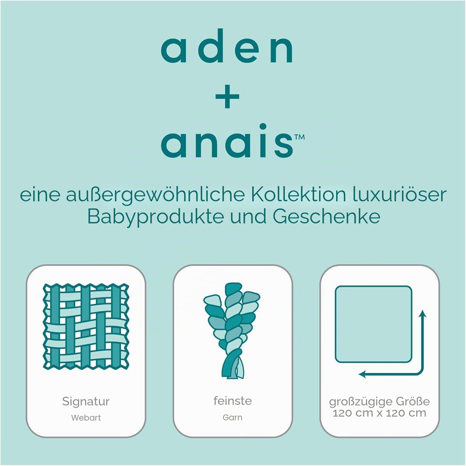 aden + anais™ dream blanket cotton muslin ma fleur