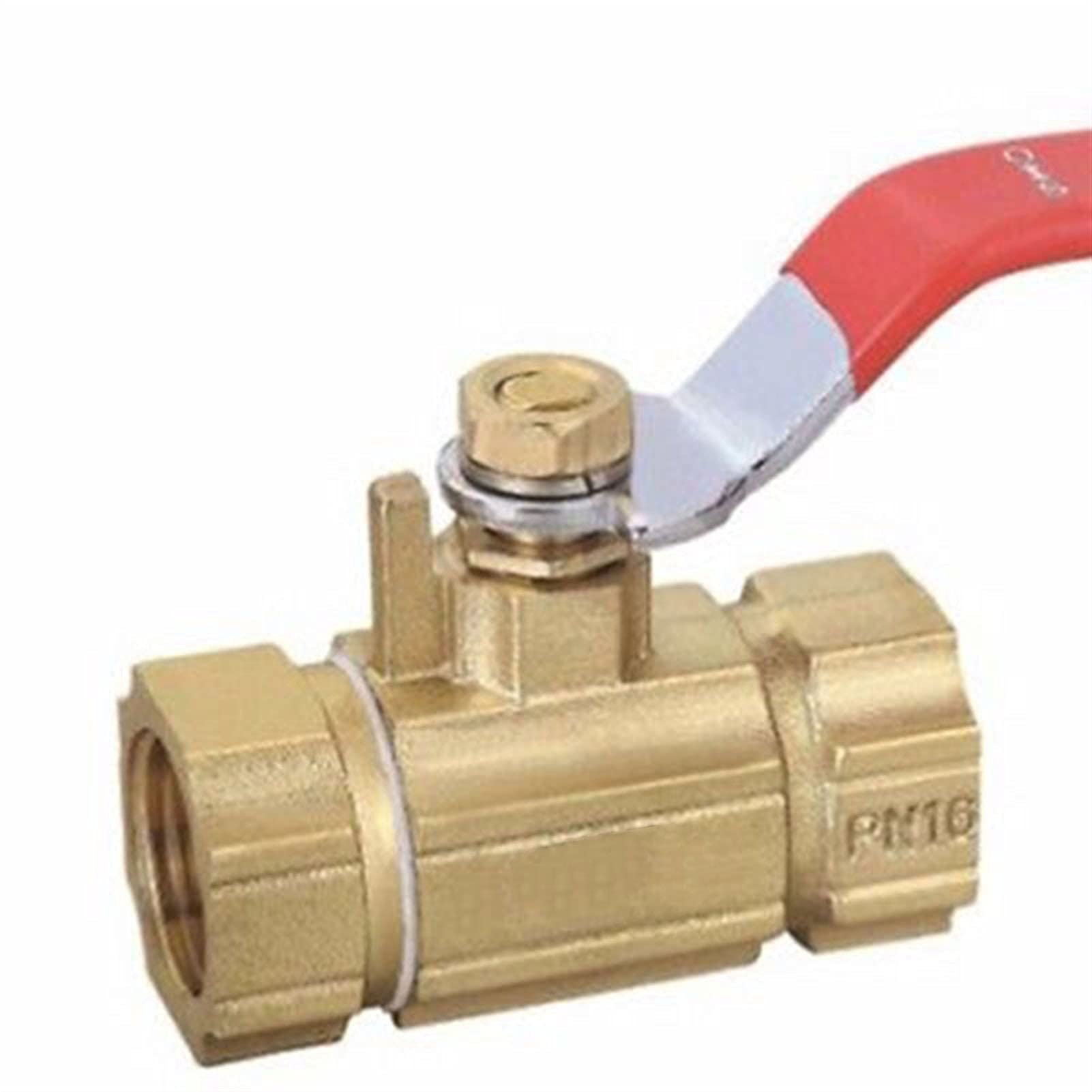 Válvula de bola 1-1/2 rosca hembra latón agua gasóleo 1.6Mpa XU8815