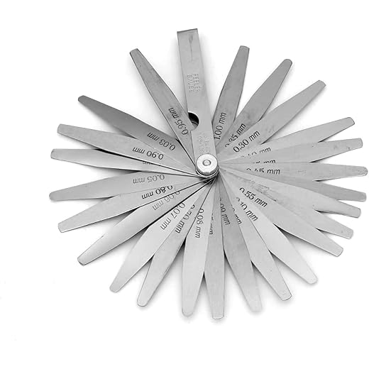 Feeler Gauge Metric Stainless Steel 26 Blades