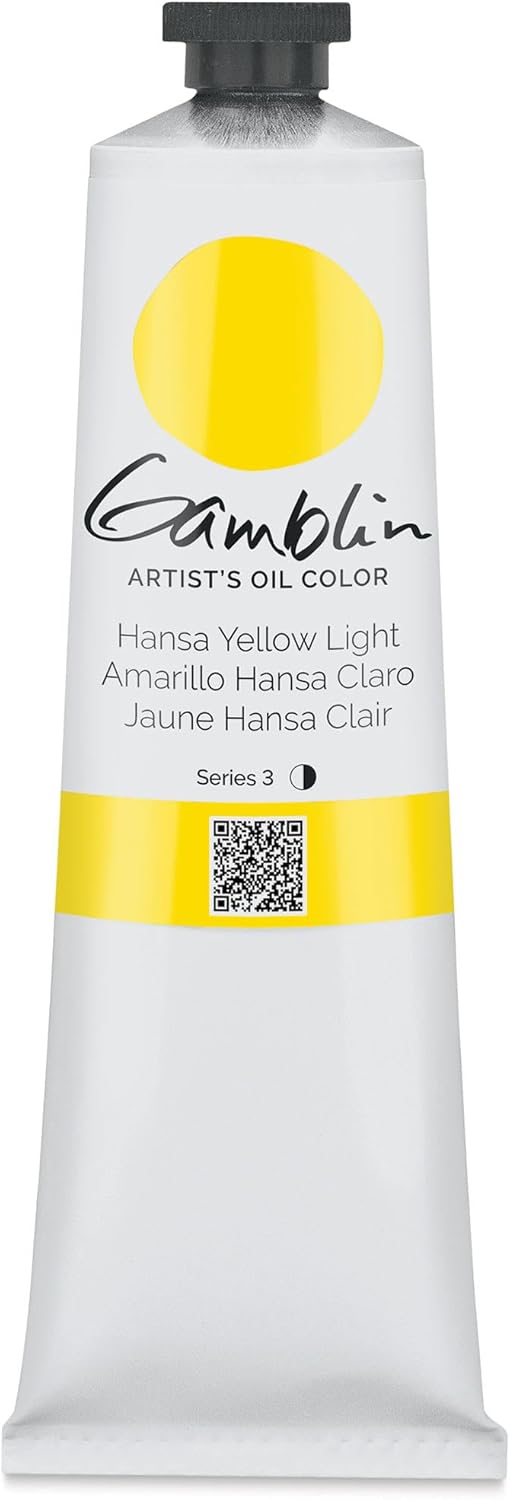Gamblin Artist Oil Color - Hansa Yellow Light - 150 ml Tube