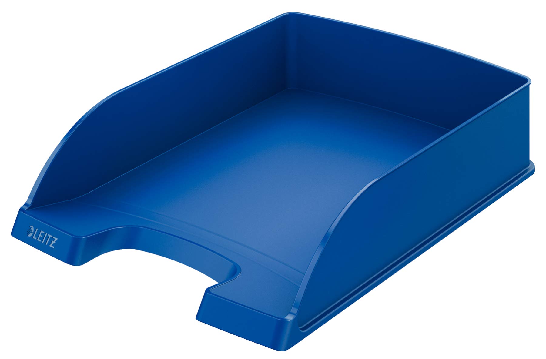 Leitz Plus Standard Briefkorb, A4 (Blau, 10 - Pack + Schildchen)
