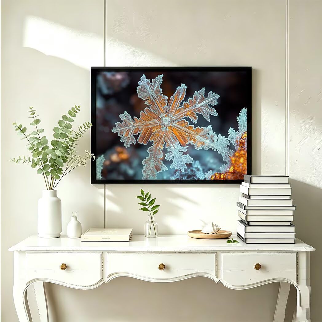Kwadratowy obraz diamentowy 5D, biały, 60 x 80 cm - 36427