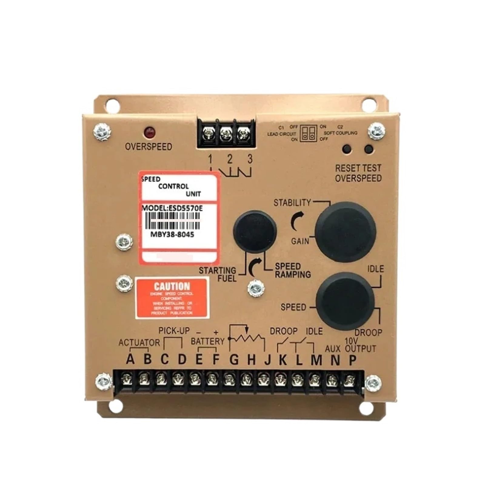 Régulateur de Vitesse ESD5570E pour Moteur et Générateur Haute Précision