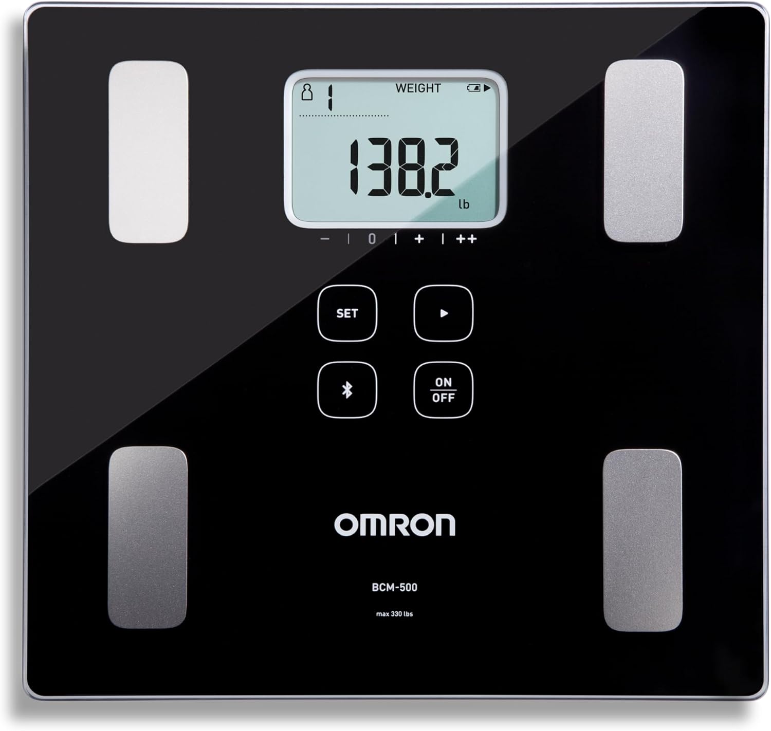 OMRON Body Composition Monitor and Scale – Track Muscle Mass Loss/Gain, Weight, Visceral Fat, BMI – Use OMRON Connect App for Unlimited Storage