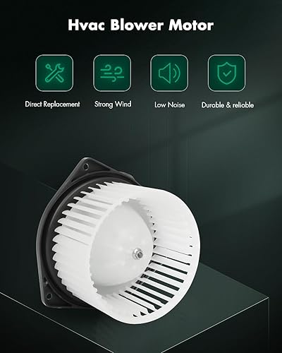 Miniatura 2 de SCITOO Motor de soplador HVAC con jaula de ventilador apto para 2006-2013 para Suzuki Grand Vitara, OE reemplaza PM4068, 7415076K10, 7415076K11,