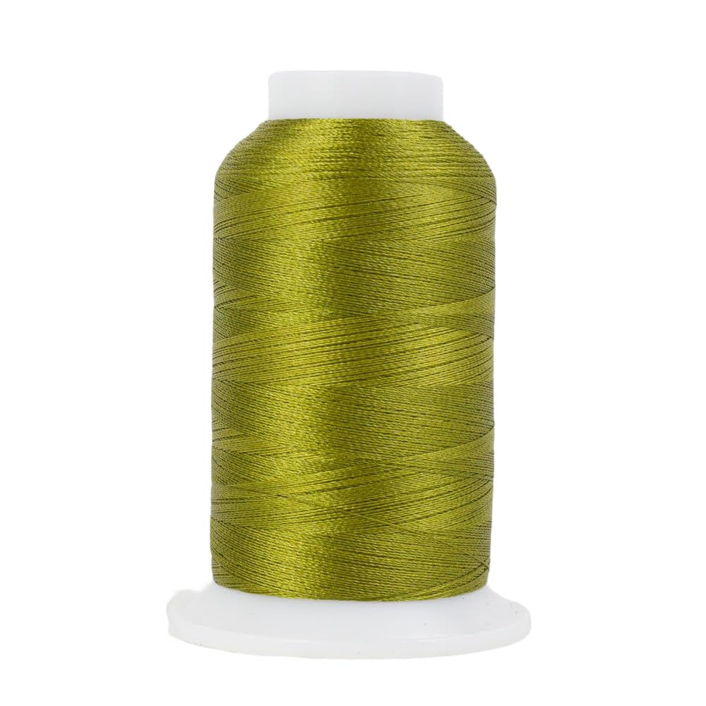 Element Thread Club 40wt Machine Embroidery Polyester Thread | 1000m (1049yd) | Glossy | Asparagus