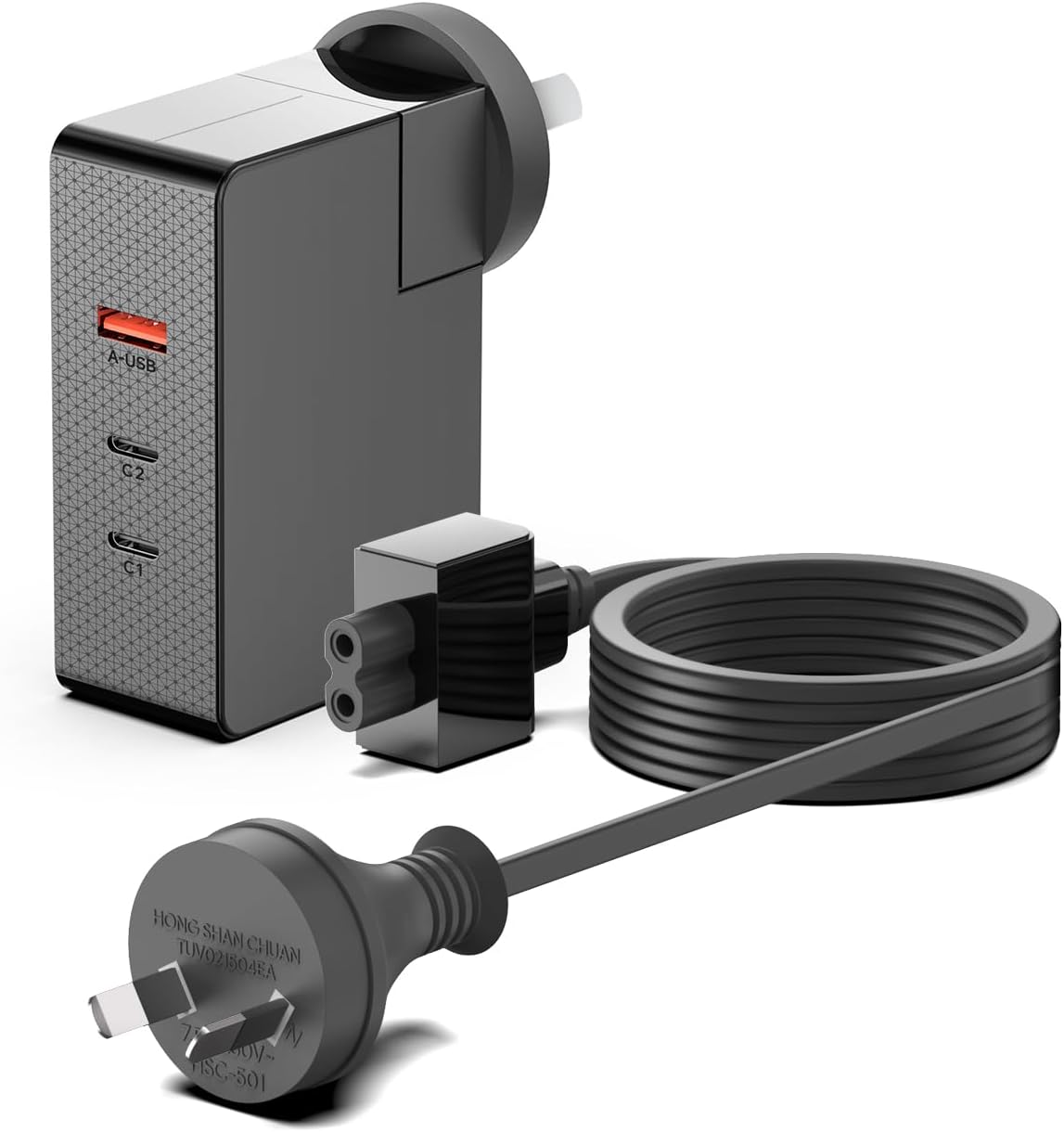 Comsol 140W 3 Port USB-C GaN Laptop Wall Charger : Amazon.com.au ...