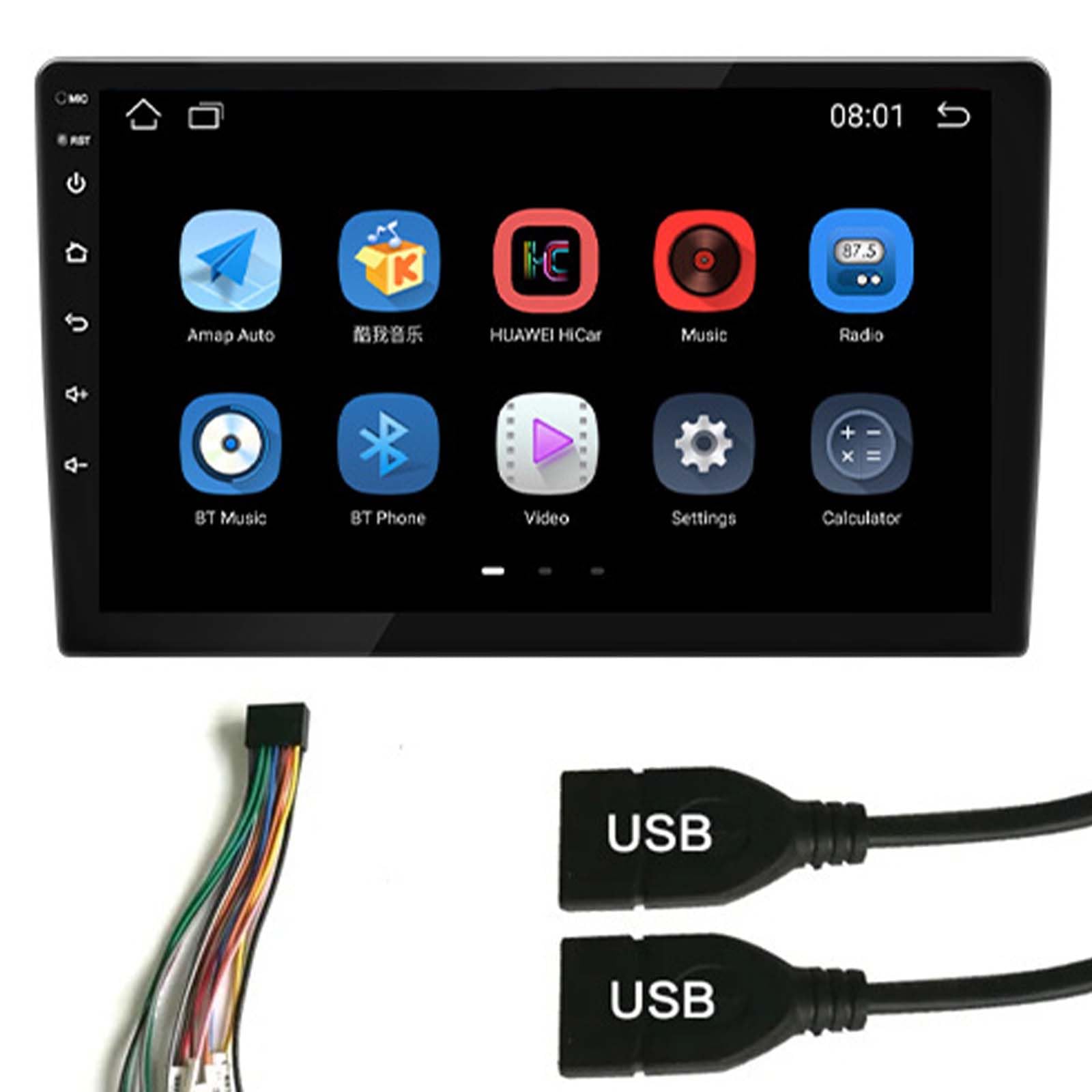 Amazon.com: Car Stereo with 2.5D IPS Screen & Android 12