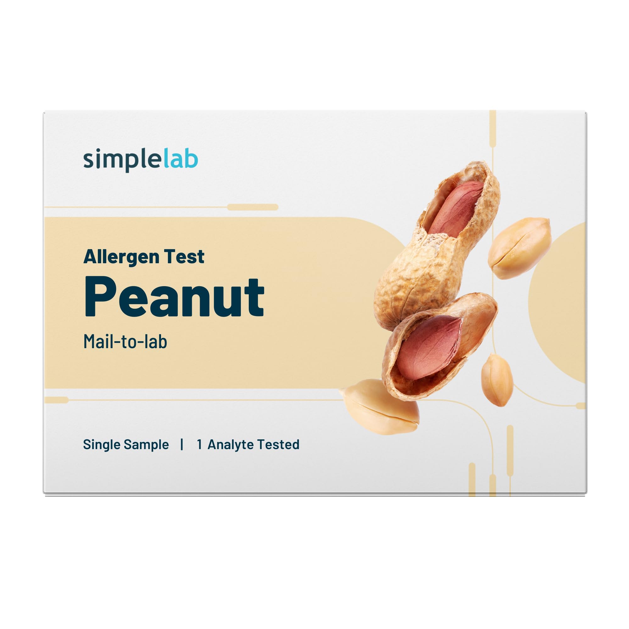 Peanut Allergen Food Swab Test Kit – Lab Analysis for Peanut Allergens in Food or Beverage Samples