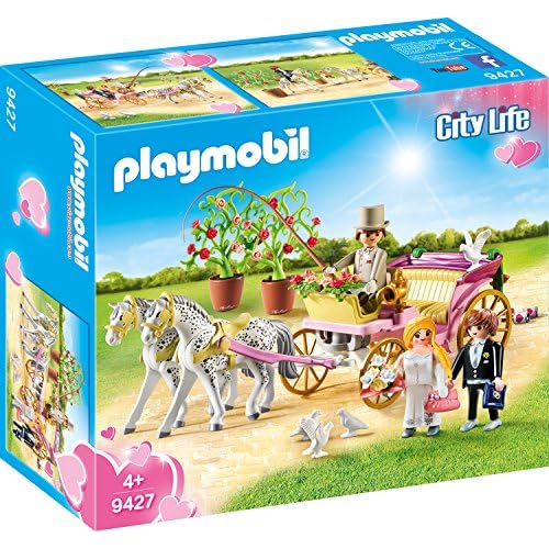 PLAYMOBIL City Life 9427 Hochzeitskutsche, ab 4 Jahren
