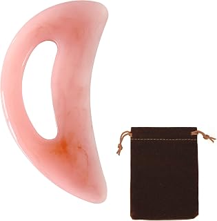 Upgrade Gua Sha Massage Tool with Handle, MOODKEY Resin Muscle Scraping Massage Tools Large Lymphatic Drainage Massager Body Sculpting Anti Cellulite Spa Tools Body Shaping Guasha Tool for Men Women
