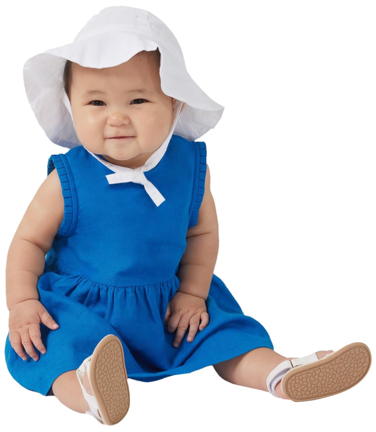 Petit Bateau Sukienka bez rękawów Niemowlęta - dziewczynki A0cln (1 w zestawie)