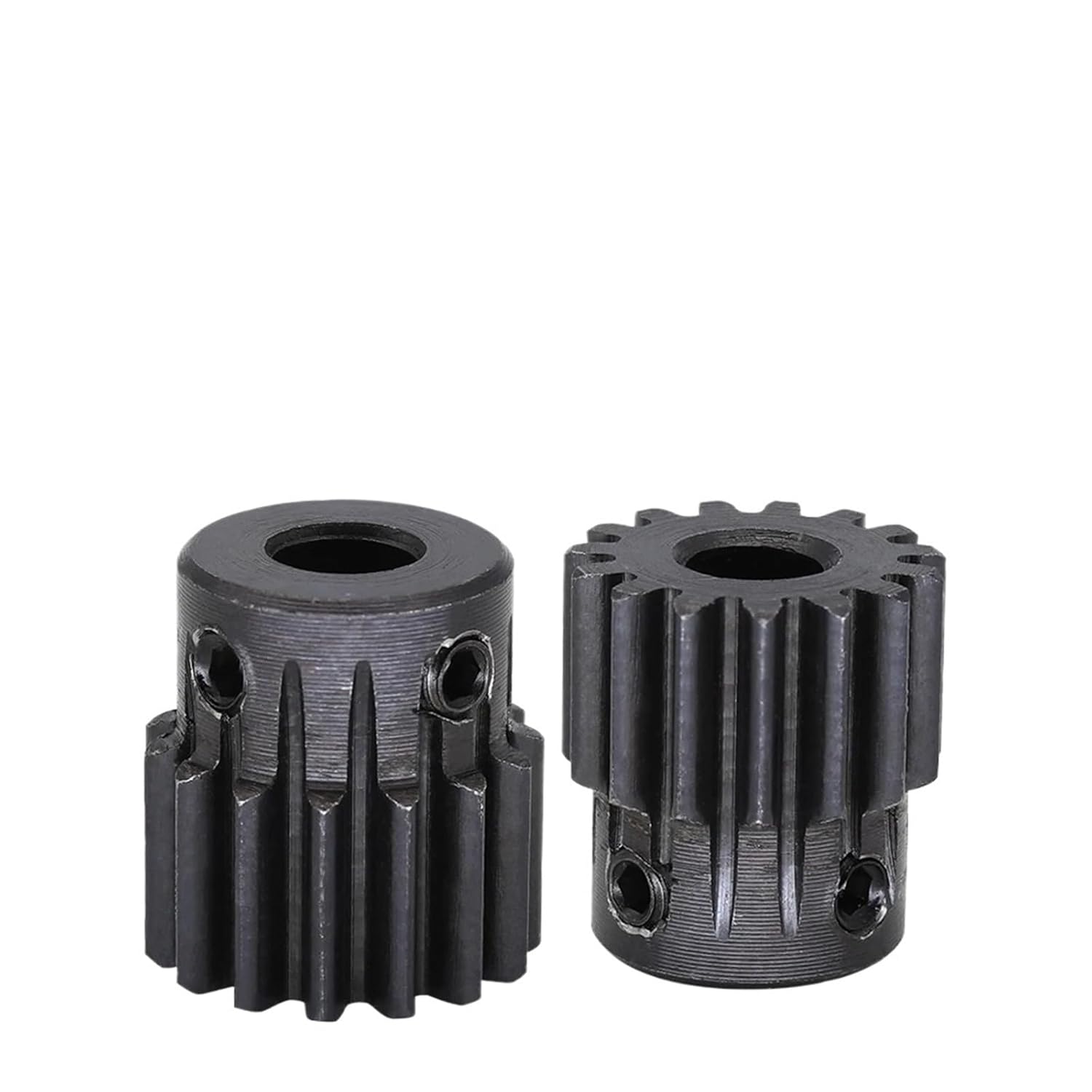 Spur Gear 1M-15T/16T SC45#Carbon Steel Bore Size 4/5/6/6.35/7/8mm 1Pcs(8 mm,16 Teeth)