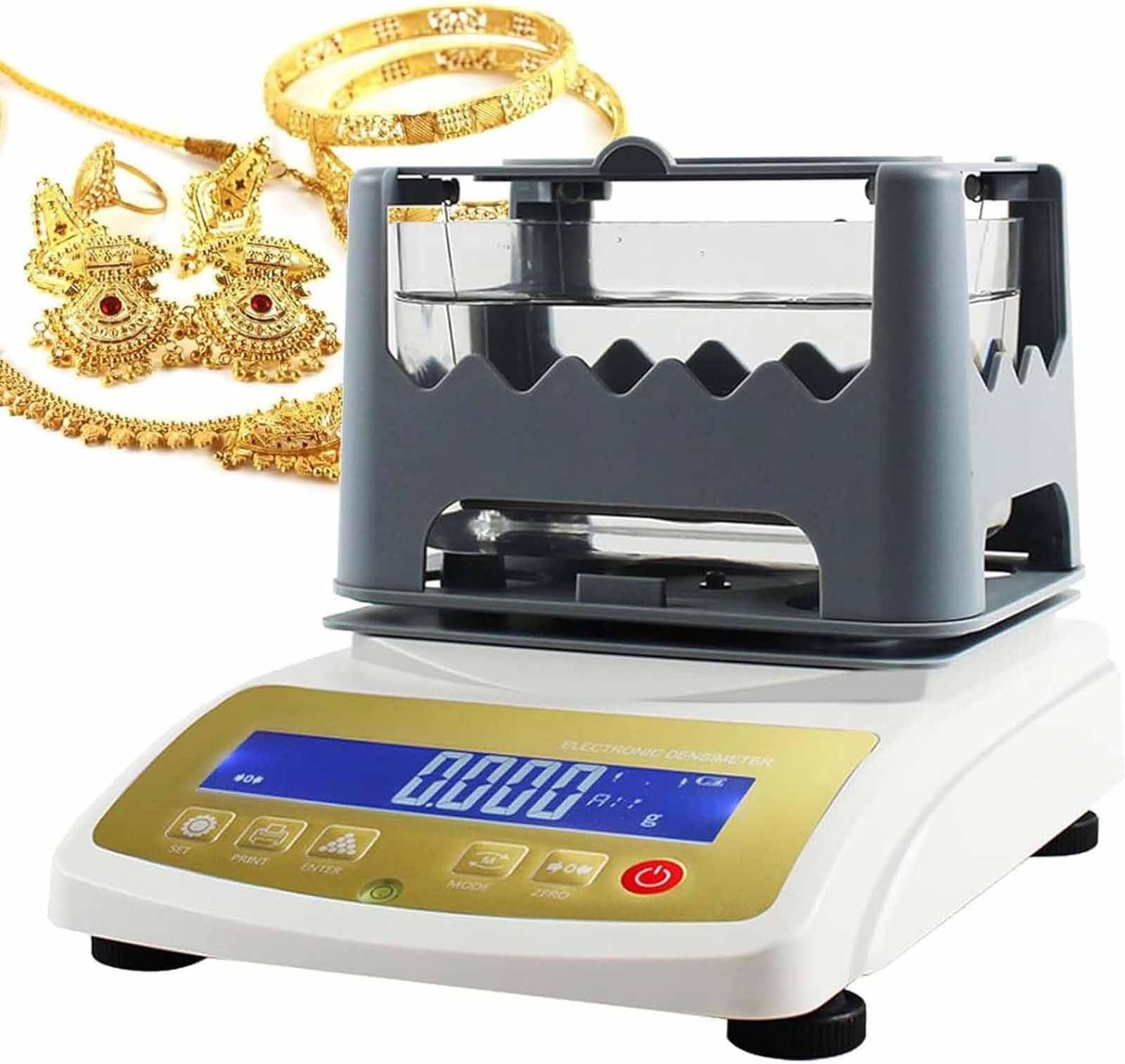 Gold Purity Testing Machine - Accurately Determine Gold, Silver, Platinum Content with 0.01g Precision for Pawn Shops and Precious Metal Recycling