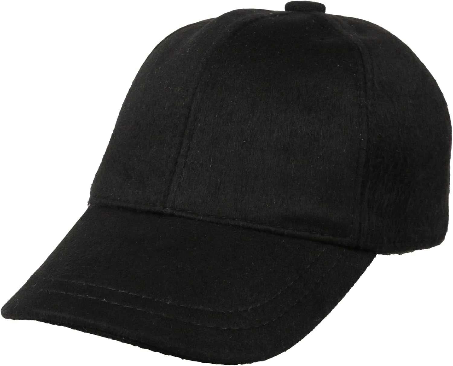 Wool Blend Baseball Cap, Unisex Sports Cap, Men Winter Hat, Adjustable Cap