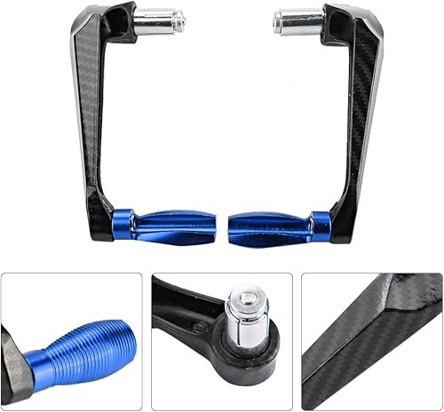 Miniatura 7 de KIMISS Protector universal de 78 pulgadas de aluminio CNC de 0.866in para manillar de freno de manillar para motocicleta, motocicleta, scooters,