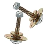 FUNOMOCYA 2Pcs Rocking Chair Bearing Replacement Hardware Bearings for Easy Installation Compatible with Various Models Ensures Smooth Rocking Motion for Home Repair