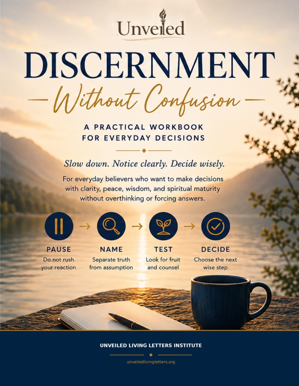 Discernment Without Confusion: A Practical Workbook for Everyday Decisions