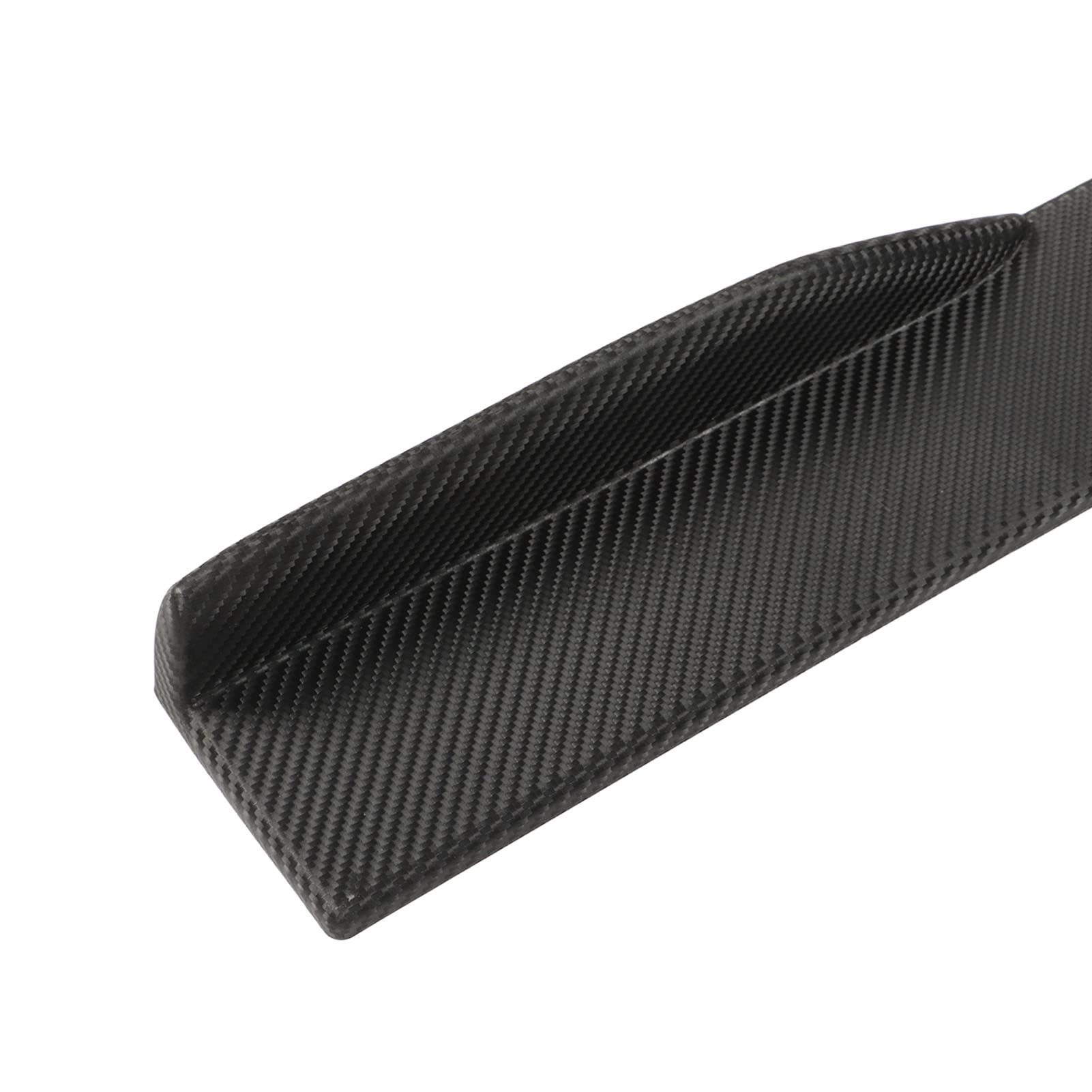 2 szt. Boczna dokładka Winglet Carbon Fiber Style Uniwersalna boczna warga samochodu Winglets Spoiler przedłużający