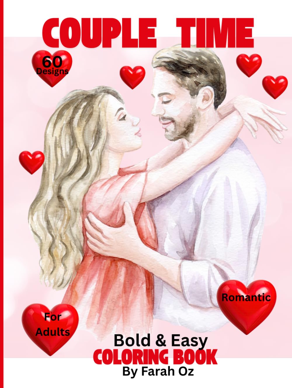 Couple Time Coloring Book For Adults Bold & Easy_Cozy Couple Moments: Relaxing & Stress Relief
