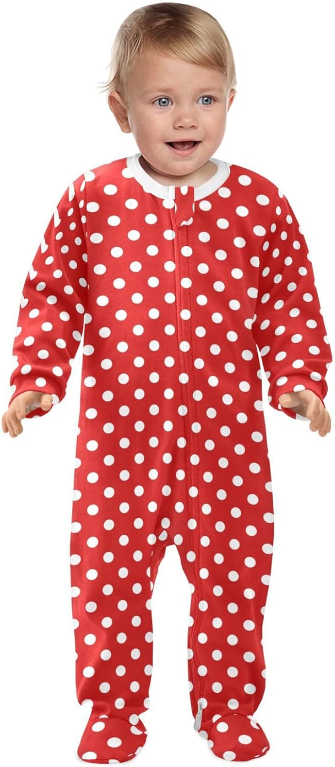 Dussdil Baby One-Piece Footies Newborn Rompers Pajamas Cotton Footed Pjs for Sleep Play Boys Girls - Image 2