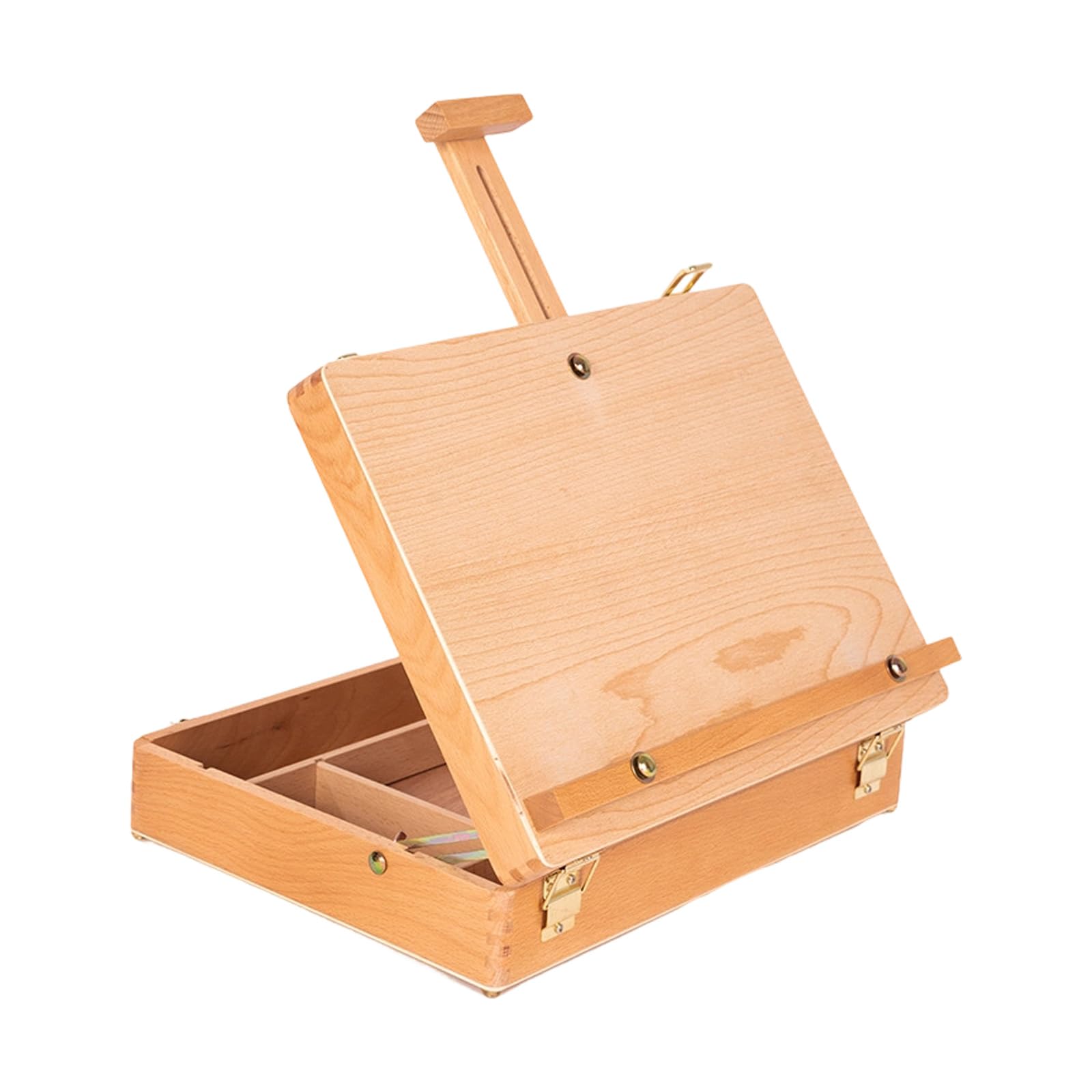 Caballete plegable de madera para arte, altura ajustable, para artistas, estudiantes, pintura
