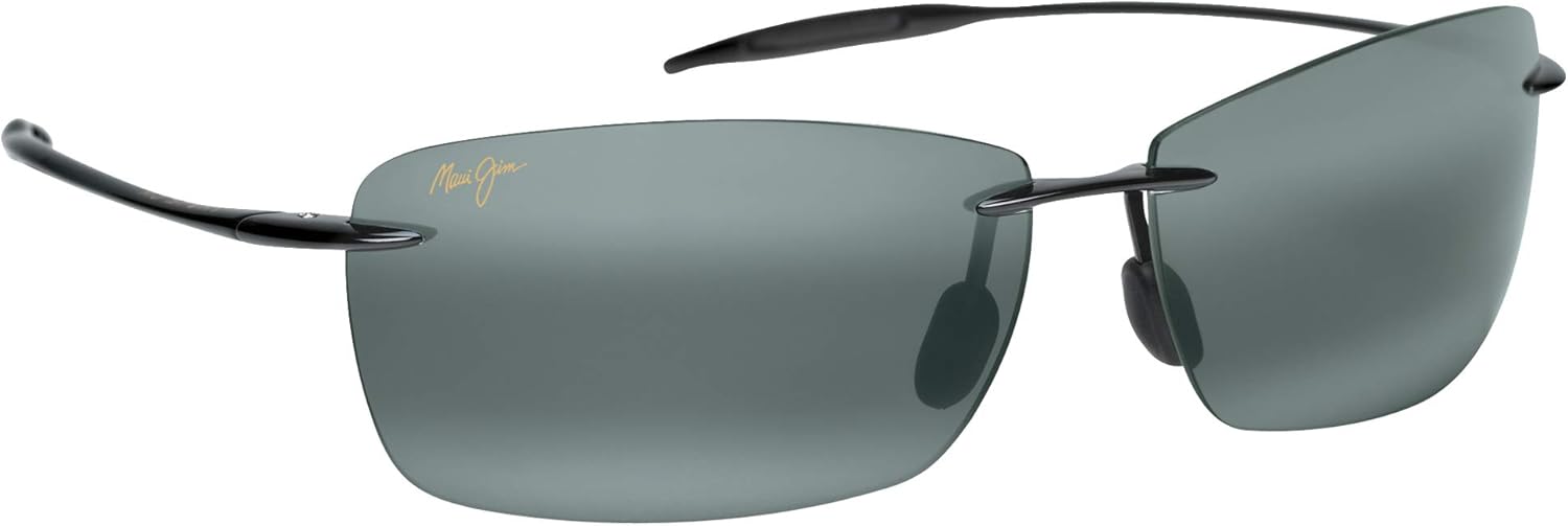Maui Jim Sunglasses Lighthouse Frame: Gloss Black Lens