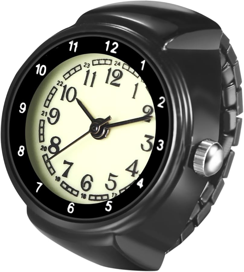 Amazon | 腕時計 リングウォッチ 指輪 指時計 レディース: フィンガー