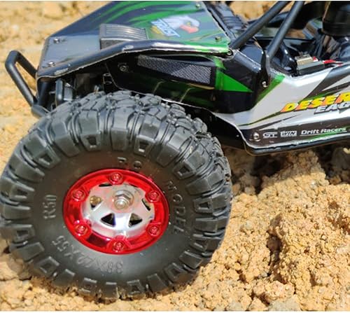 Miniatura 5 de DBXMFZW 37.3mi  H 112 relación sin escobillas 6 redondo rápido RC camión 2.4 G neumático de goma RC Buggy amortiguador hidráulico RC vehículo