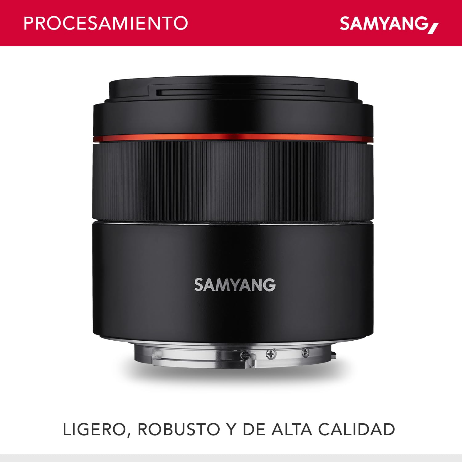 Samyang AF 45 MM F1.8 FE SONY E - Objetivo de formato completo para cámaras Sony Alpha sin espejo (montura FE y E, formato completo, sensor APS-C, rosca de 49 mm)